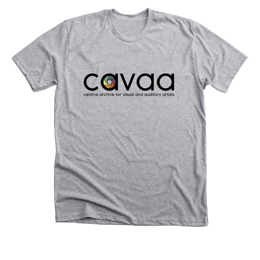 grey t-shirt with CAVAA logo